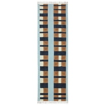 Casavani Cotton Area Rugs For Kitchen And Study Room Home Decor Kilim, Black 2x3 feet