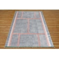 thumbnail image 1 of Casavani Cotton Hand Block Printed Blue Dhurrie Square Dining Room Carpet Outdoor Patio Rug 3x3 feet, 1 of 6