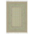 thumbnail image 1 of Casavani Cotton Handblock Printed Dhurrie Brown Hallway Runner Area Rug Outdoor Rug 2.6x10 feet, 1 of 5