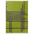 thumbnail image 1 of Casavani Cotton Handblock Printed Rug Green Square Area Rug for Entryway Kitchen Bathroom 4x4 feet, 1 of 6