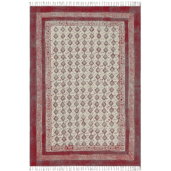 Casavani Custom Outdoor Mat Kitchen Area Rug,Pink 12x18 feet