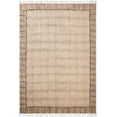 thumbnail image 1 of Casavani Eco friendly Hand Woven Boho Rug , Gray 2.6x10 feet, 1 of 6