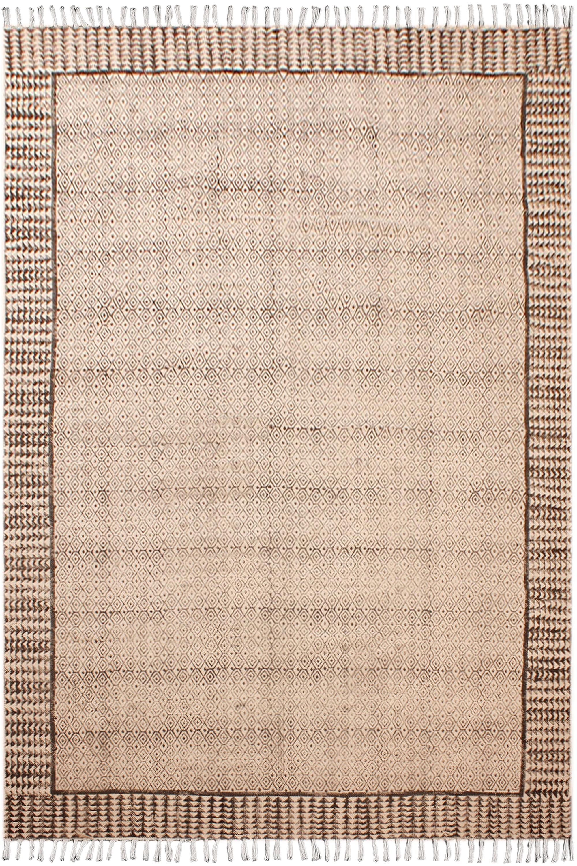 Casavani Eco friendly Hand Woven Boho Rug , Gray 6x6 feet - Walmart.com