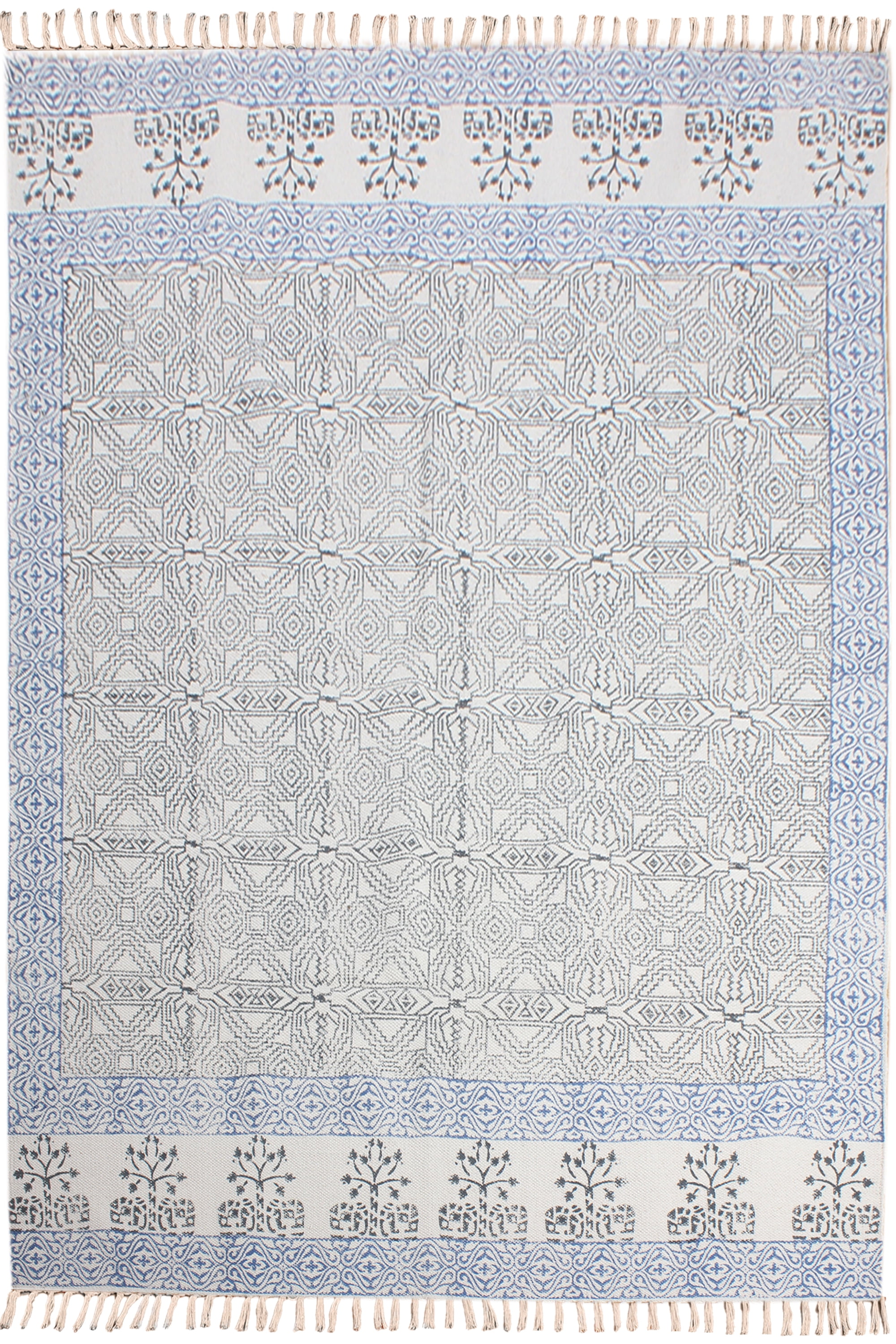 Casavani Entrance Hallway Area Rug Outdoor Rug,Blue 4x15 Ft - Walmart.com
