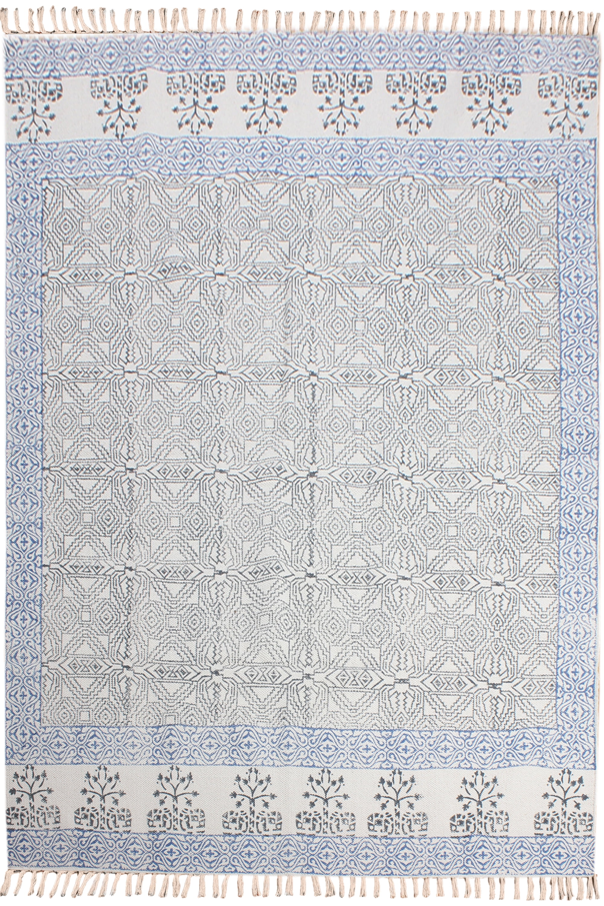 Casavani Entrance Hallway Area Rug Outdoor Rug,Blue 6x12 Ft - Walmart.com