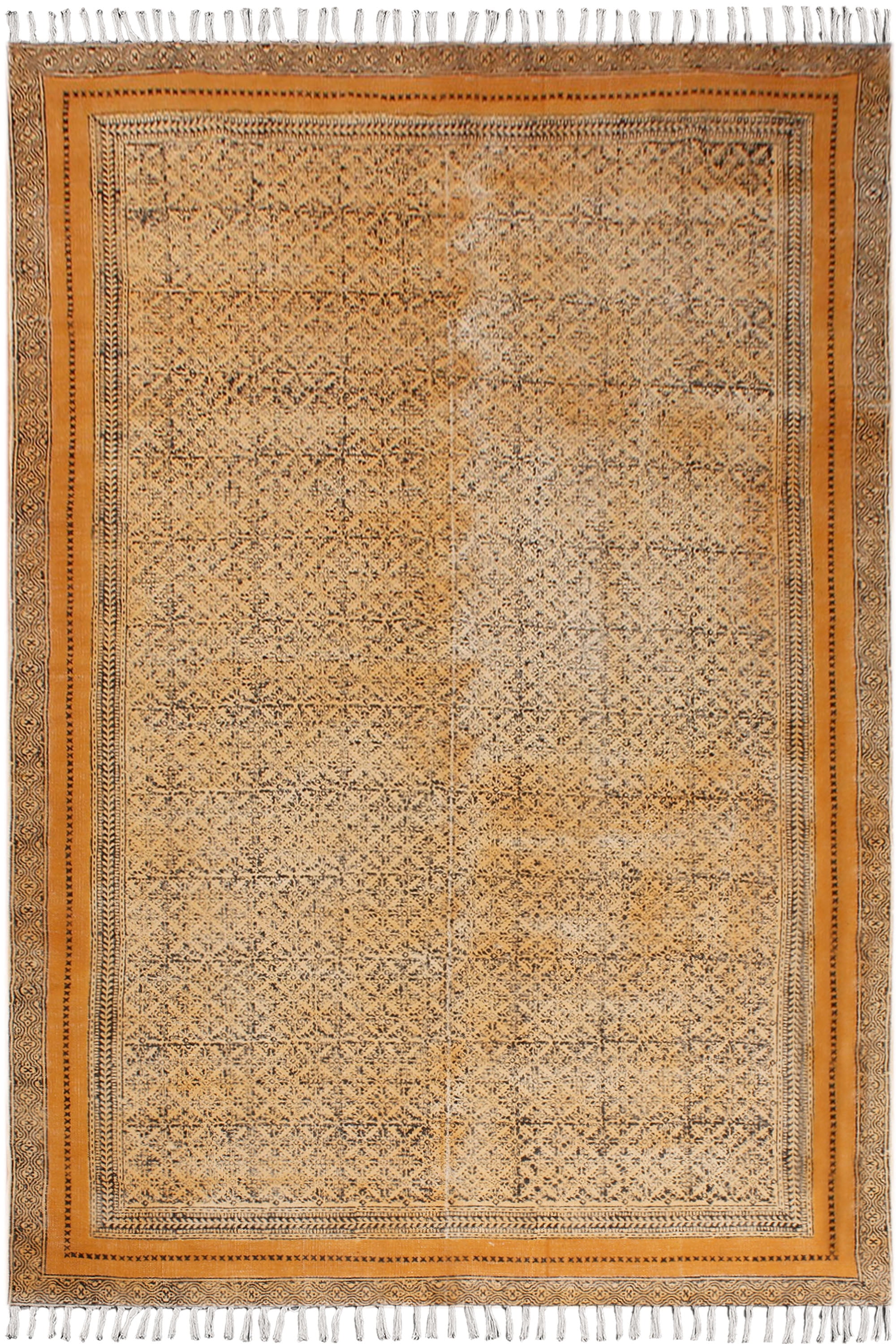 Casavani Geometric Home décor Kitchen Rug,Bronze 4x4 feet - Walmart.com