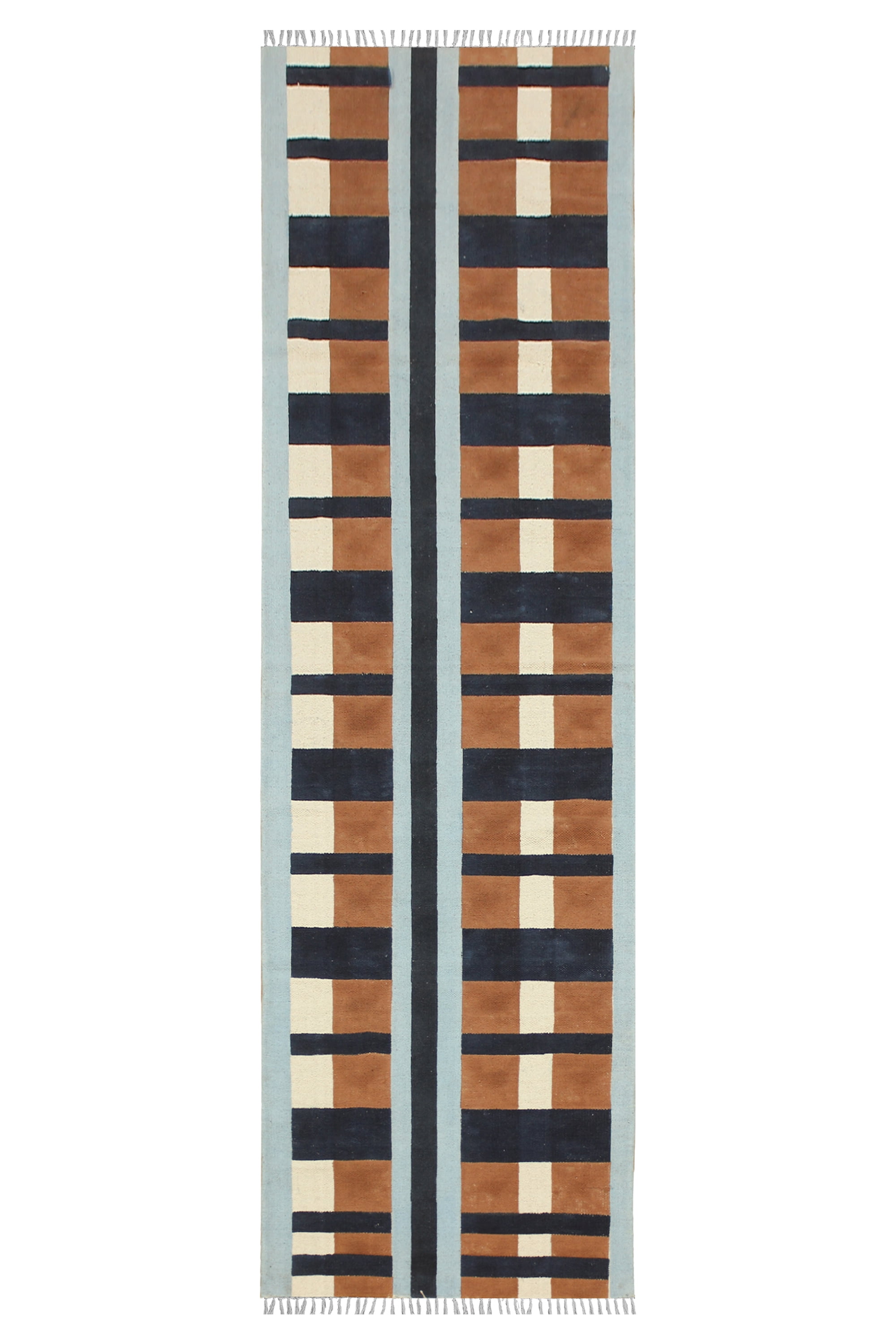 Casavani Hand Block Printed Cotton Dhurrie Farmhouse Hallway Stair ...