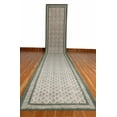 thumbnail image 1 of Casavani Hand Block Printed Cotton Dhurrie Green Bedroom Living Room Carpets Outdoor Patio Rug 10x14 feet, 1 of 6