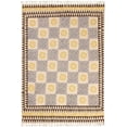 thumbnail image 1 of Casavani Hand Made Area Rug Bohemian Durrie,Yellow 12x18 Ft, 1 of 6