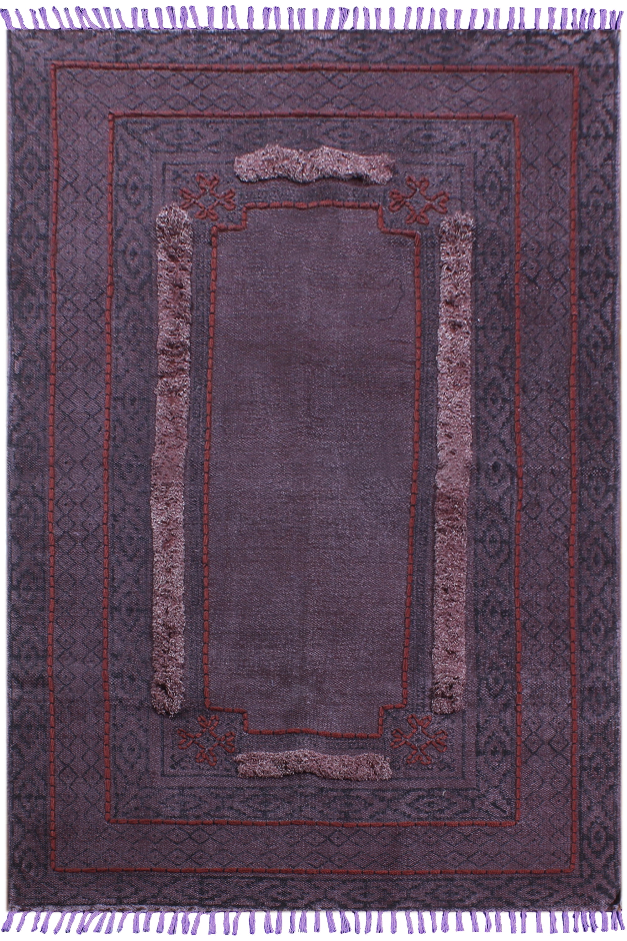 Casavani Hand Woven Eco Friendly Kitchen Rug, Brown 4x8 feet - Walmart.com