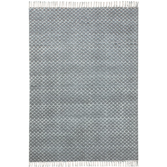 Casavani HandMade Flat Weave Cotton area Rug, Black 2x3 feet