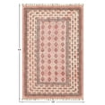 thumbnail image 1 of Casavani Handblock Printed Beige Cotton Carpets Bedroom Dining Room Kitchen Area Rugs 4x6 feet, 1 of 1