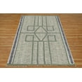 thumbnail image 1 of Casavani Handblock Printed Green Cotton Dhurrie 4'x12' Runner Area Rugs for Farmhouse Hallway & Stairs, 1 of 6