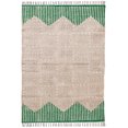 thumbnail image 1 of Casavani Handblock Printed Green Cotton Rug Area Rug for Entryway Kitchen Bathroom 2x3 feet, 1 of 6