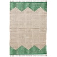 thumbnail image 1 of Casavani Handblock Printed Green Cotton Rug Square Area Rug for Living Room Dining Room Bedroom 8x8 feet, 1 of 5