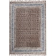 thumbnail image 1 of Casavani Handmade Cotton Runner Area Rug Hallway Stair Runner Rug, Brown 4x10 feet, 1 of 6