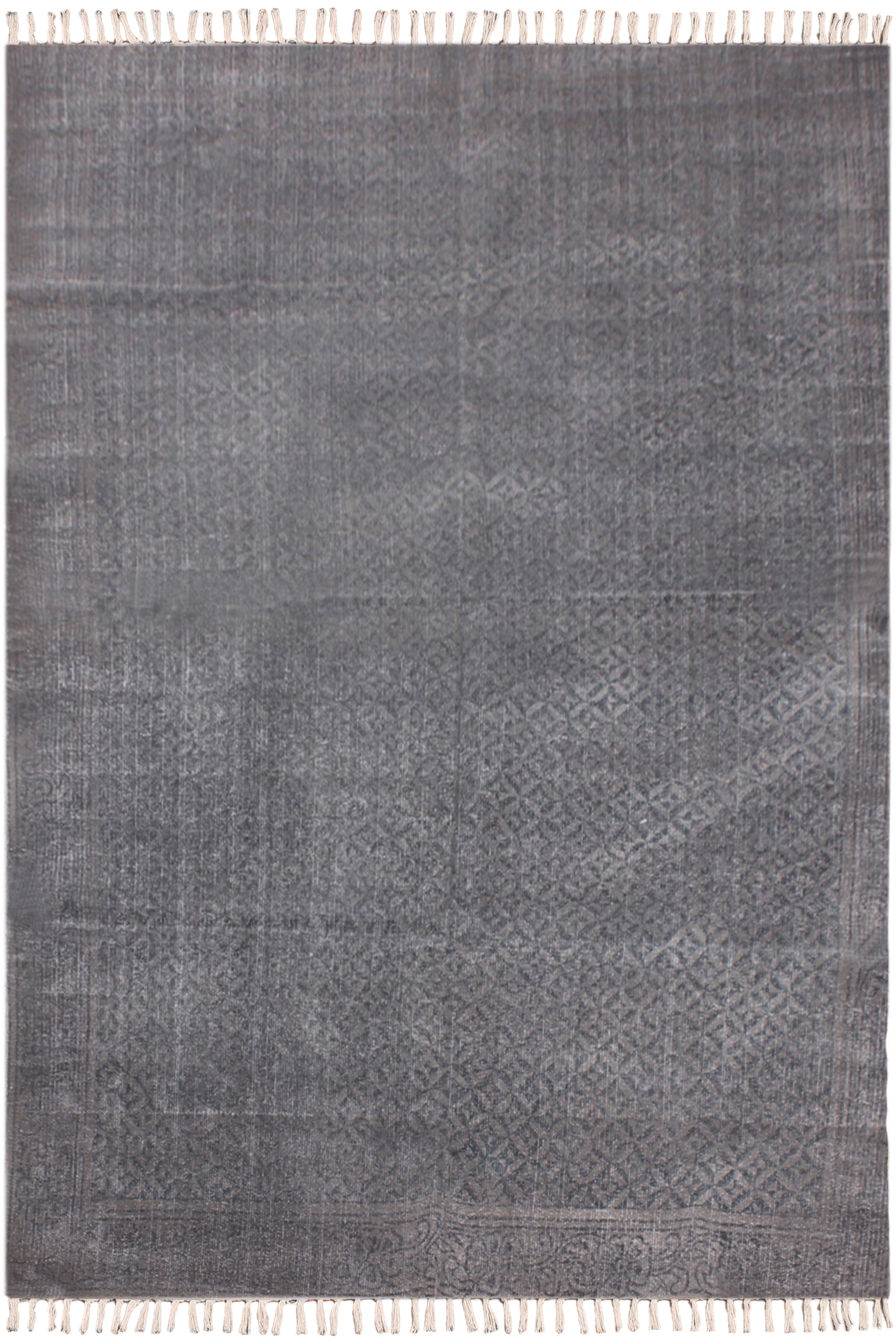 Casavani Handmade Eco Friendly Cotton Area Rug,gray 10x16 feet ...