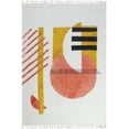 thumbnail image 1 of Casavani Handmade Flat Weave Kitchen Area Rug,Beige 8x8 ft, 1 of 6
