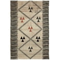 thumbnail image 1 of Casavani Handwoven Beige Bedroom Living Room Dhurrie Cotton Outdoor Patio Rug 8x11 feet, 1 of 5