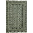 thumbnail image 1 of Casavani Handwoven Black Cotton Dhurrie Custom Dining Room Carpets Outdoor Patio Rug 10x16 feet, 1 of 5