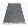 thumbnail image 1 of Casavani Indian Gray Cotton Area Rug Living Room Carpets Outdoor Patio Rug 4x6 feet, 1 of 5