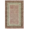 thumbnail image 1 of Casavani Indian Handmade Flat Weave Red Garden Kilim Boho Dhurrie 10x14 feet, 1 of 5