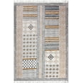 thumbnail image 1 of Casavani Indian Kitchen Rug Bedroom Kilim,Brown 2.6x10 feet, 1 of 6