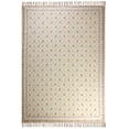 thumbnail image 1 of Casavani Moroccan Rug Handmade Beige Cotton Durries Yoga Garden Area Mat 9x12 Feet, 1 of 5