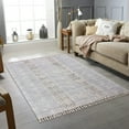 thumbnail image 1 of Casavani Natural Cotton Hand Woven Area Rugs, Blue 12x12 feet, 1 of 6