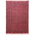 thumbnail image 1 of Casavani Red Cotton Carpet Flat Weave Bedroom Kilim Living Room Area Rug 8x10 feet, 1 of 5