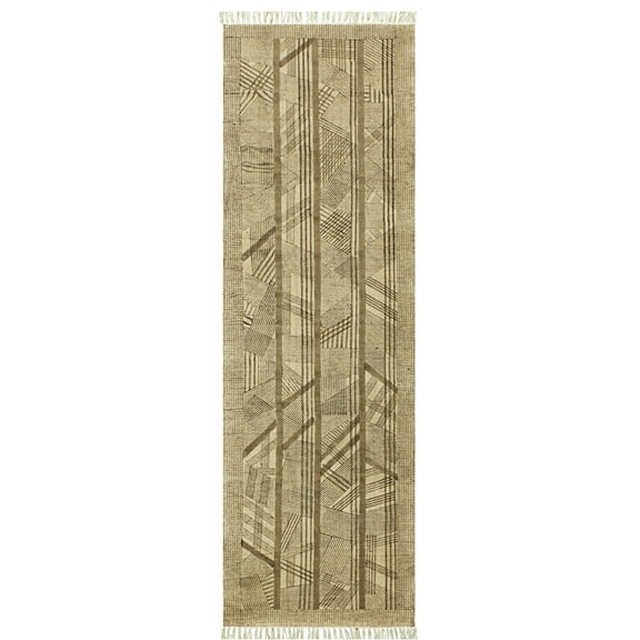 Casavani Study Room Rug Brown Kitchen Area Mat Yoga Outdoor Rug 3x3 feet