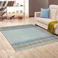 thumbnail image 1 of Casavani Yoga Garden Carpet Eco-Friendly Rugs,Blue 2x3 feet, 1 of 6