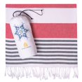 thumbnail image 1 of Casaverse Turkish Beach Towel, Turkish Bath Towel Made of 100% Cotton, Quick Dry Sand Free Beach Towels Oversized, Turkish Towels Sand Light Cloud Extra Large Beach Towel 38" x 71", Travel Beach Towel, 1 of 5