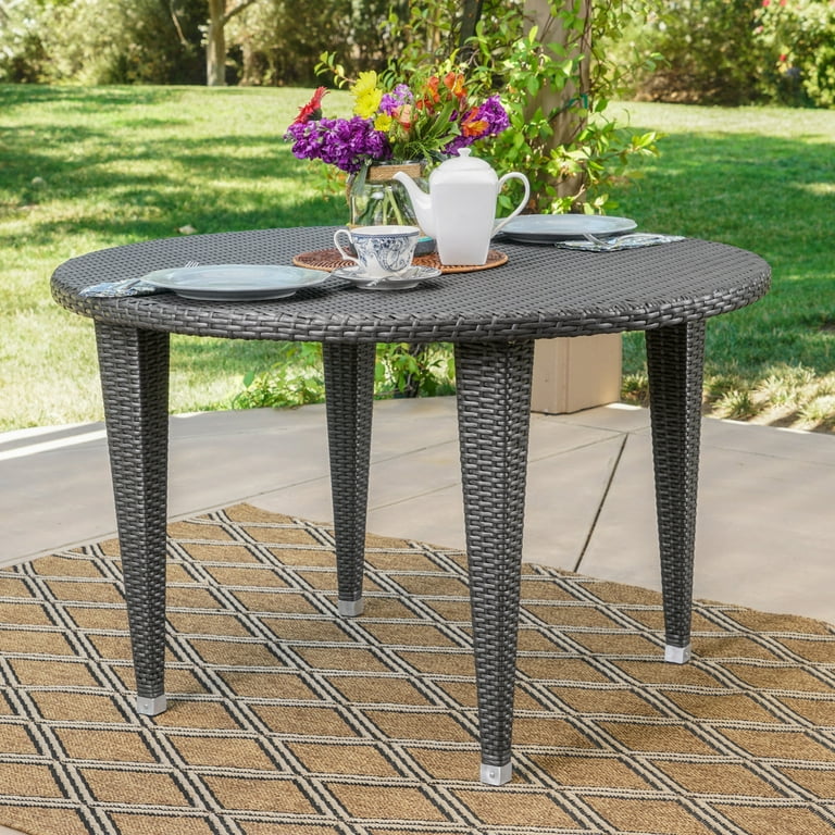 Rattan garden furniture circular hot sale
