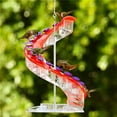 thumbnail image 1 of Cascade 24981 11.75 oz Helix Hummingbird Feeder - Red, 1 of 1