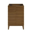 thumbnail image 1 of Cascade 24'' Bathroom Vanity in Brown Oak - Cabinet, 1 of 7