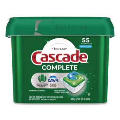 Cascade 63-Count Fresh Scent Complete Dishwasher Detergent