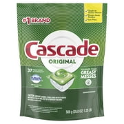 Cascade ActionPacs, Dishwasher Detergent, Fresh Scent, 37 count