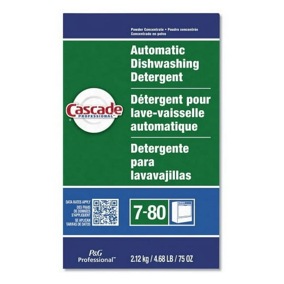 Cascade Automatic Dishwasher Detergent Powder, Fresh Scent, 75 oz Box, Each
