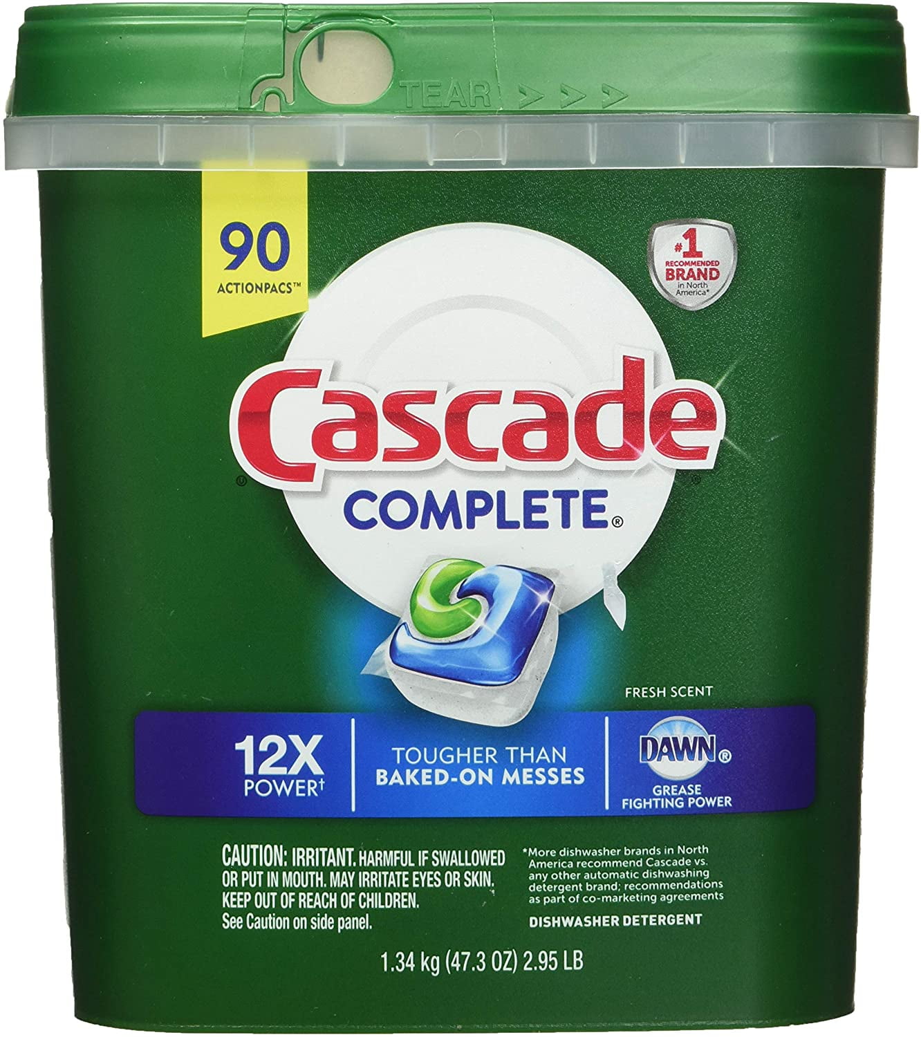 Cascade Complete Action Pacs 90-count - Walmart.com