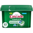 thumbnail image 1 of Cascade Complete Dishwasher Detergent Fresh, 43ct, 1 of 10