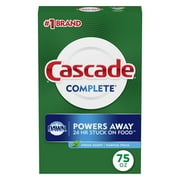 Cascade Complete Dishwasher Detergent Powder, Dish Detergent, Dish Soap, Fresh, 75 fl oz