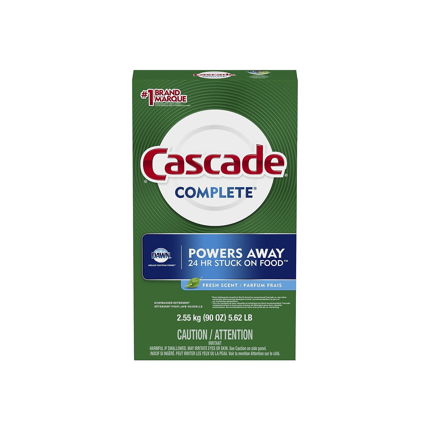 Cascade Complete Dishwasher Detergent Powder Fresh Scent 90 oz.(53991