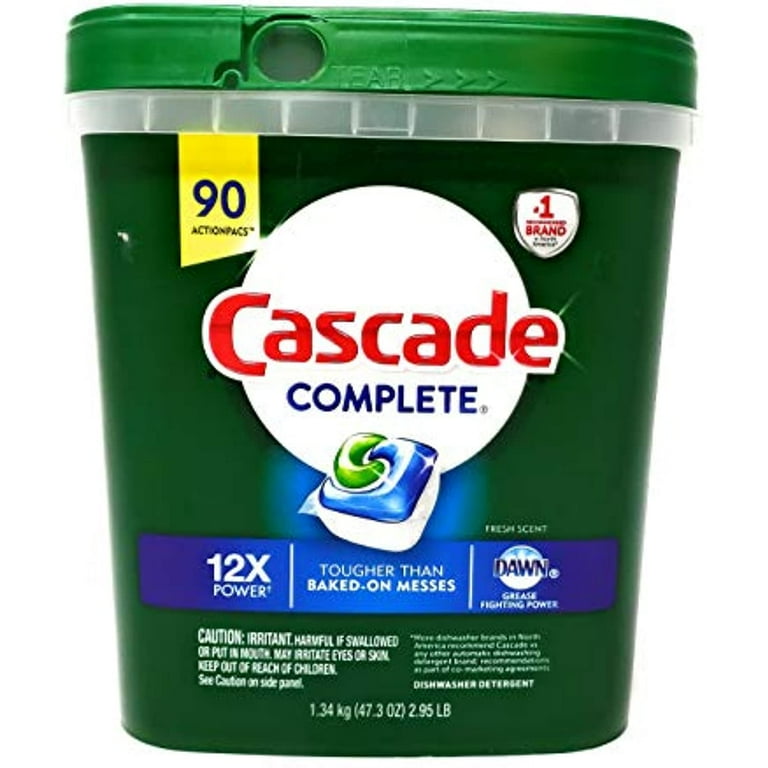Cascade 53991 Complete Fresh Scent Automatic Dishwashing, 56 OFF
