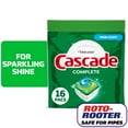 thumbnail image 1 of Cascade Complete Dishwasher Pods, Dishwasher Detergent, Dish Detergent Soap, Fresh, 16 Count, 1 of 13