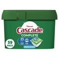 thumbnail image 1 of Cascade Complete Pods, Action Pacs Dishwasher Detergent, Fresh, 59 Ct (2 Pack), 1 of 1