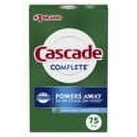 Cascade Complete Powder Dishwasher Detergent, Fresh Scent, 75 oz | 2 Packs