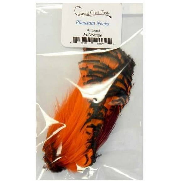 Cascade Crest Amherst Pheasant Necks, Fl Blue