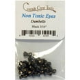 thumbnail image 1 of Cascade Crest Non Toxic Dumbbell Eyes Black, 1 of 1