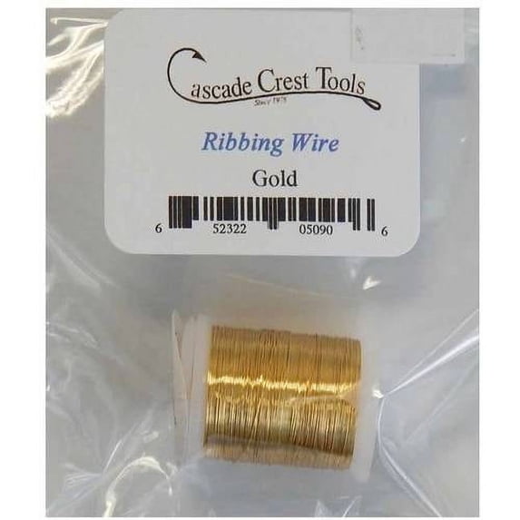 Cascade Crest Ribbing Wire, Black